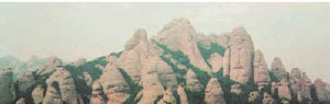 Bergmassiv Montserrat